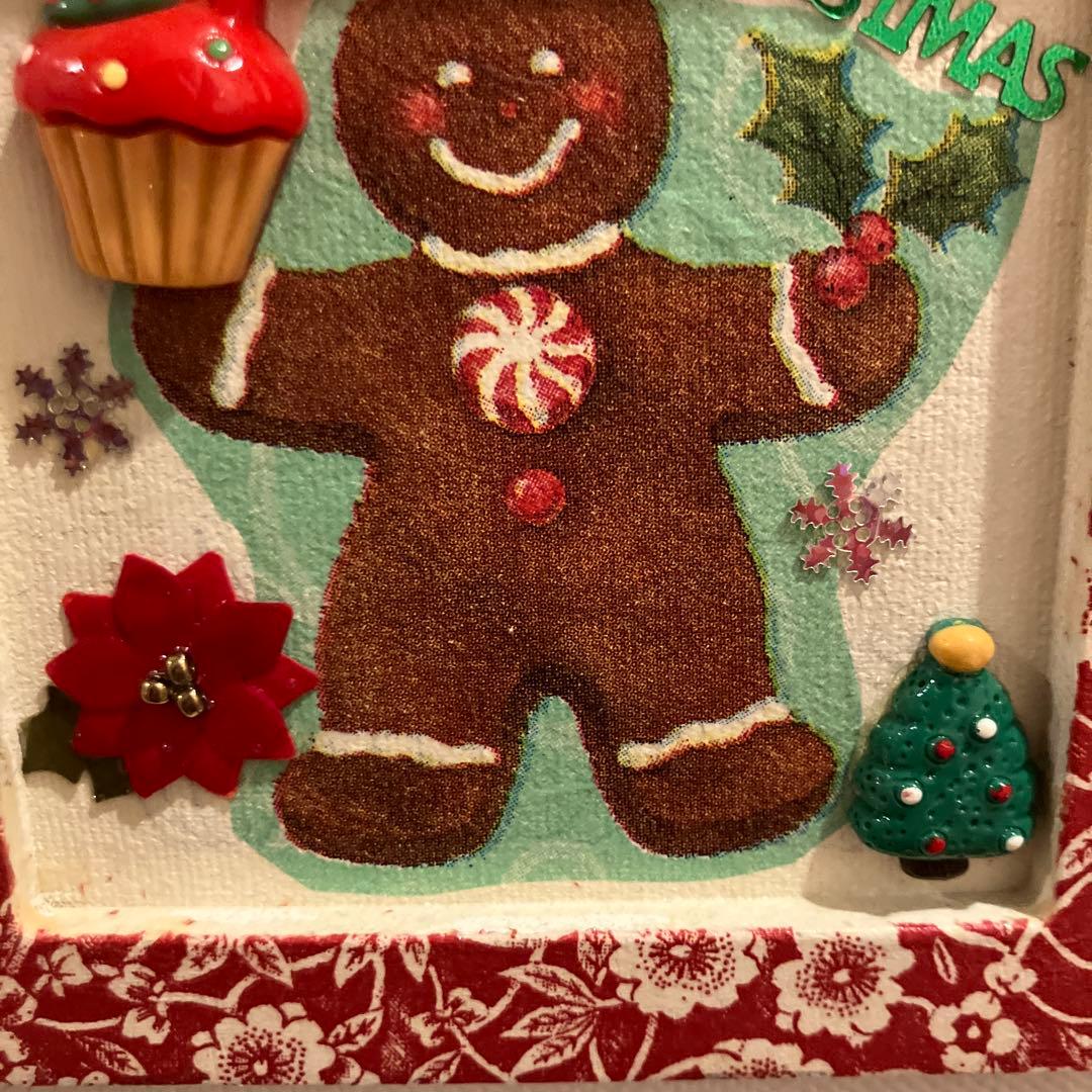 ジンジャーブレッドマンのクリスマス飾り