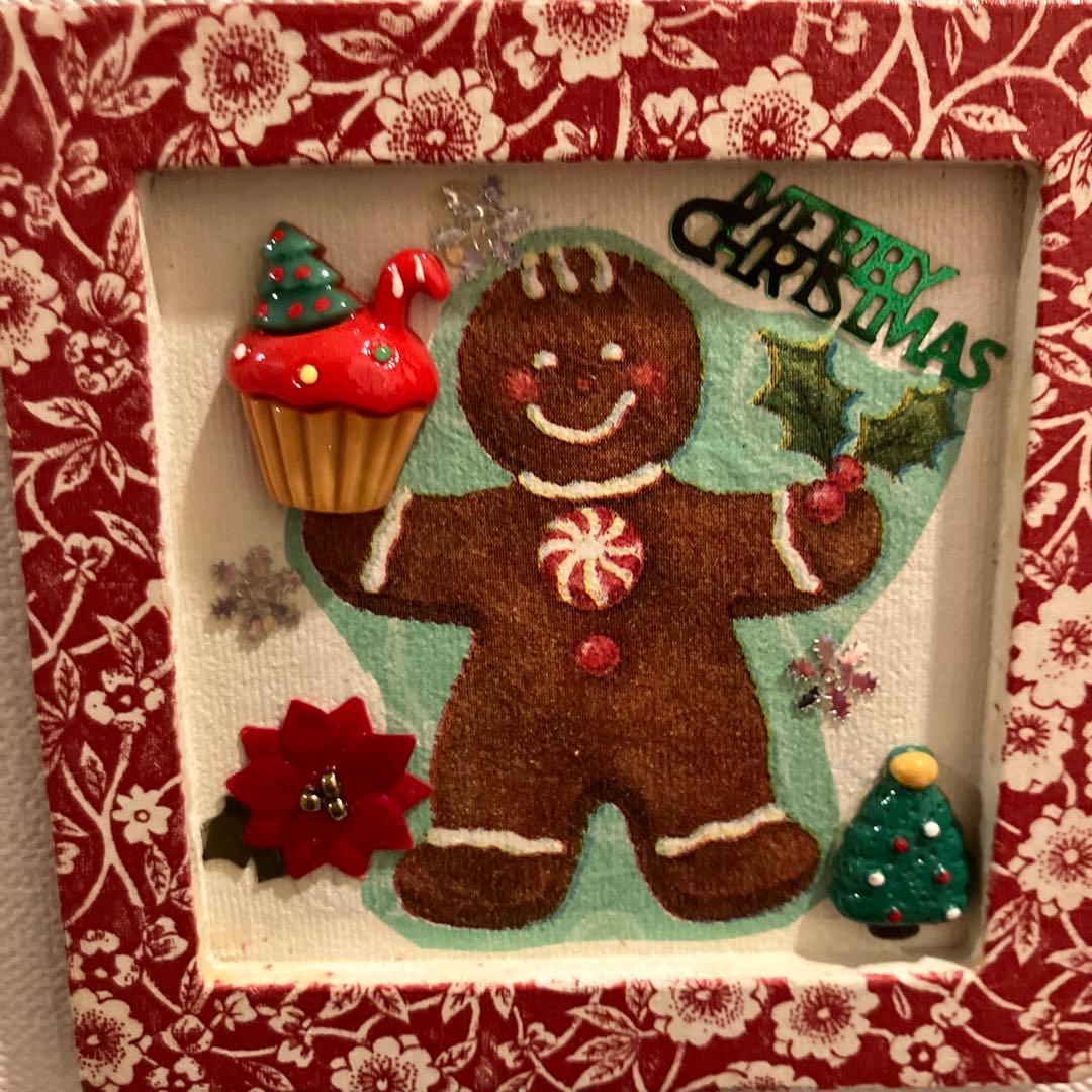 ジンジャーブレッドマンのクリスマス飾り