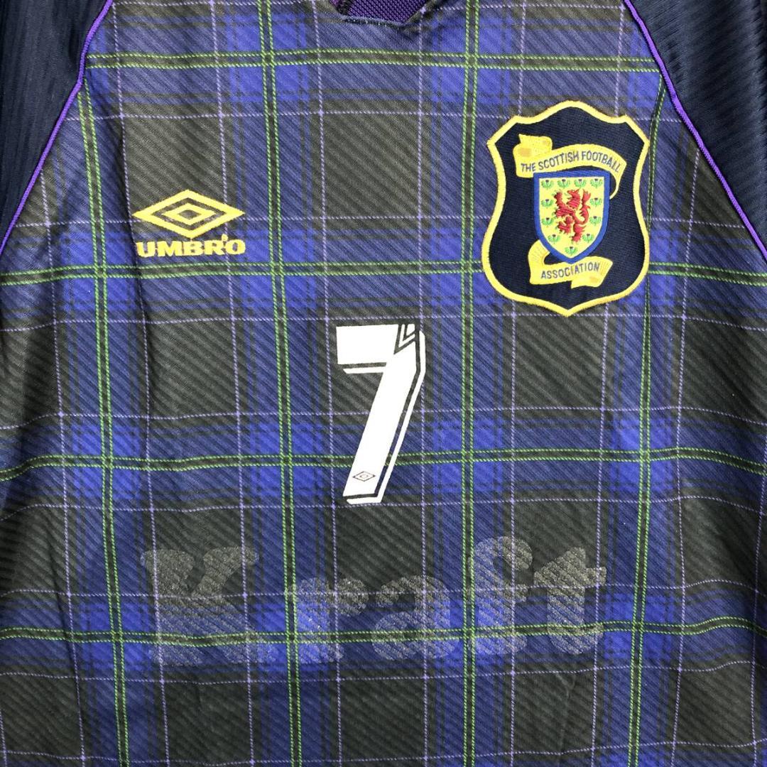 90s アンブロ UMBRO スコットランド代表 半袖ユニフォーム Lサイズ