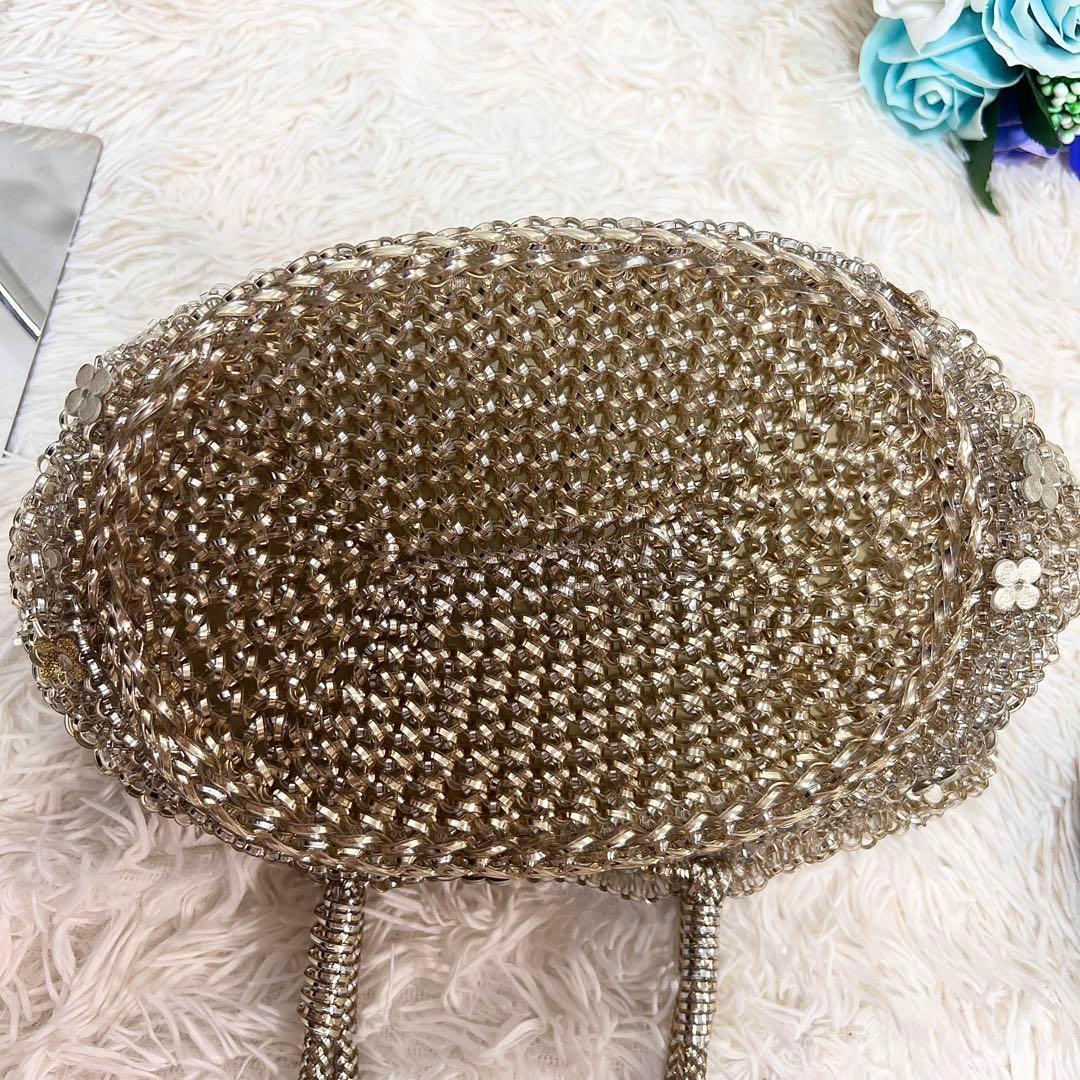 ✨美品♡人気カラー✨ アンテプリマ フィオリトゥーラ バケット型 ハンドバッグ