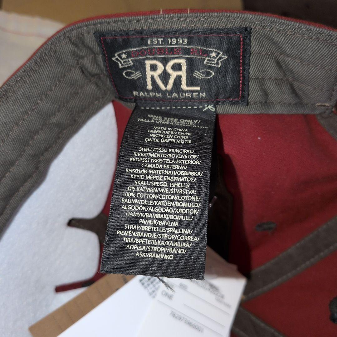 【新品】RRL ダブルアールエル　キャップ