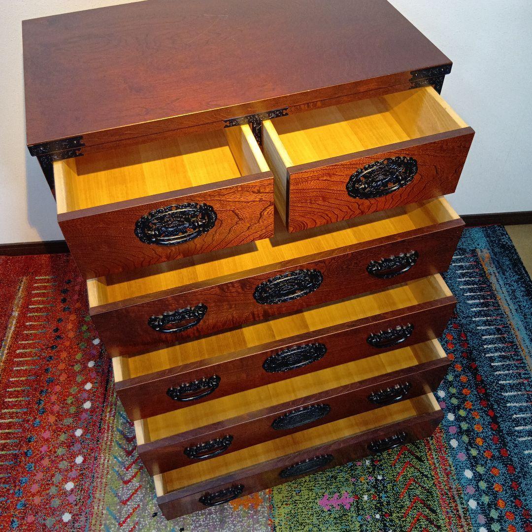 民芸箪笥　民芸家具　引き出し箪笥