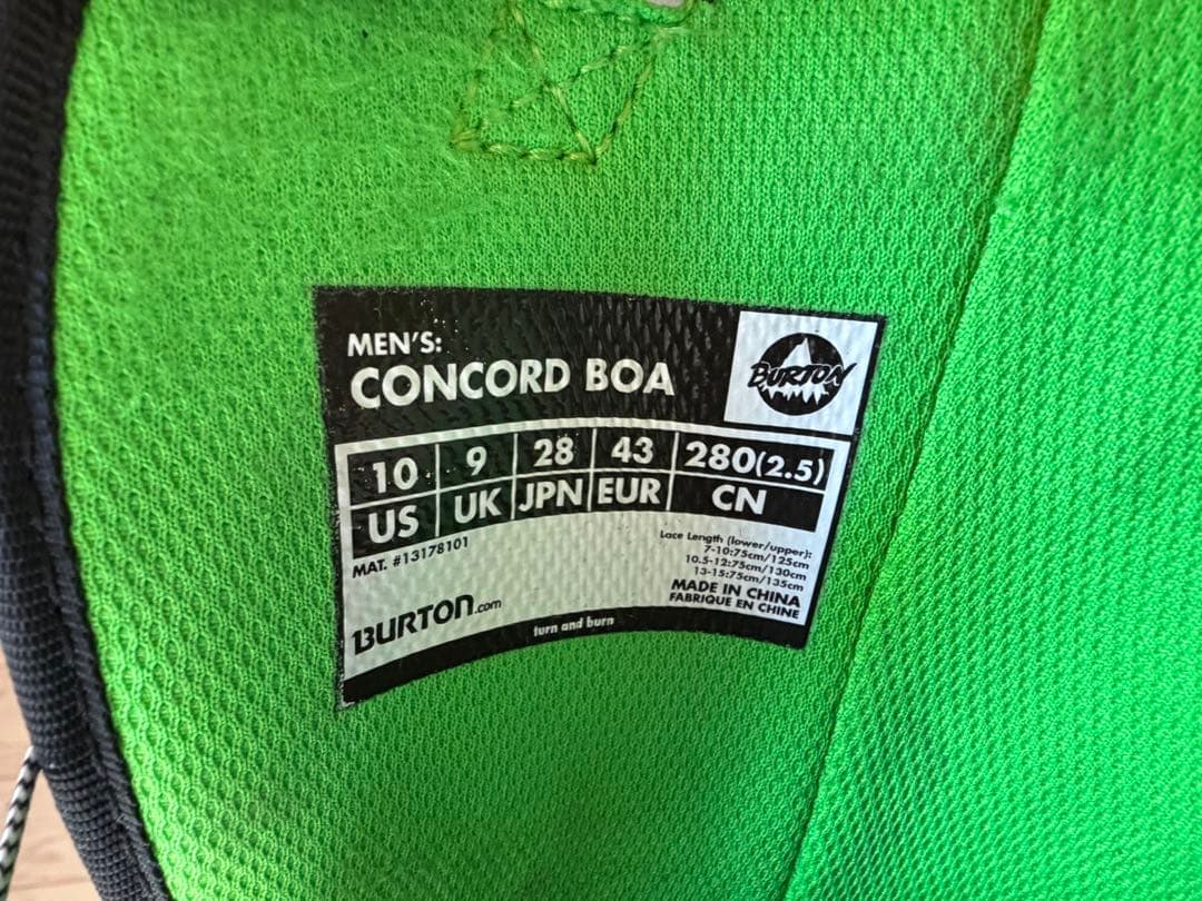 スノーボード Burton - Concord BOA boots