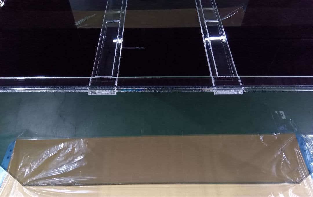 アクリル水槽 W900 D600 H600 四面黒10㍉ ワンオフ 佐川急便発送