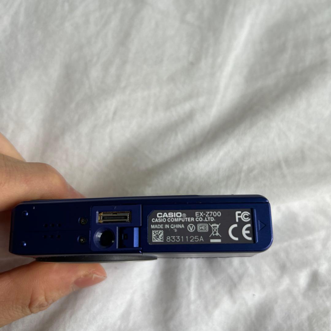【極美品】CASIO EXILIM EX-Z700 動作確認済 ブルー
