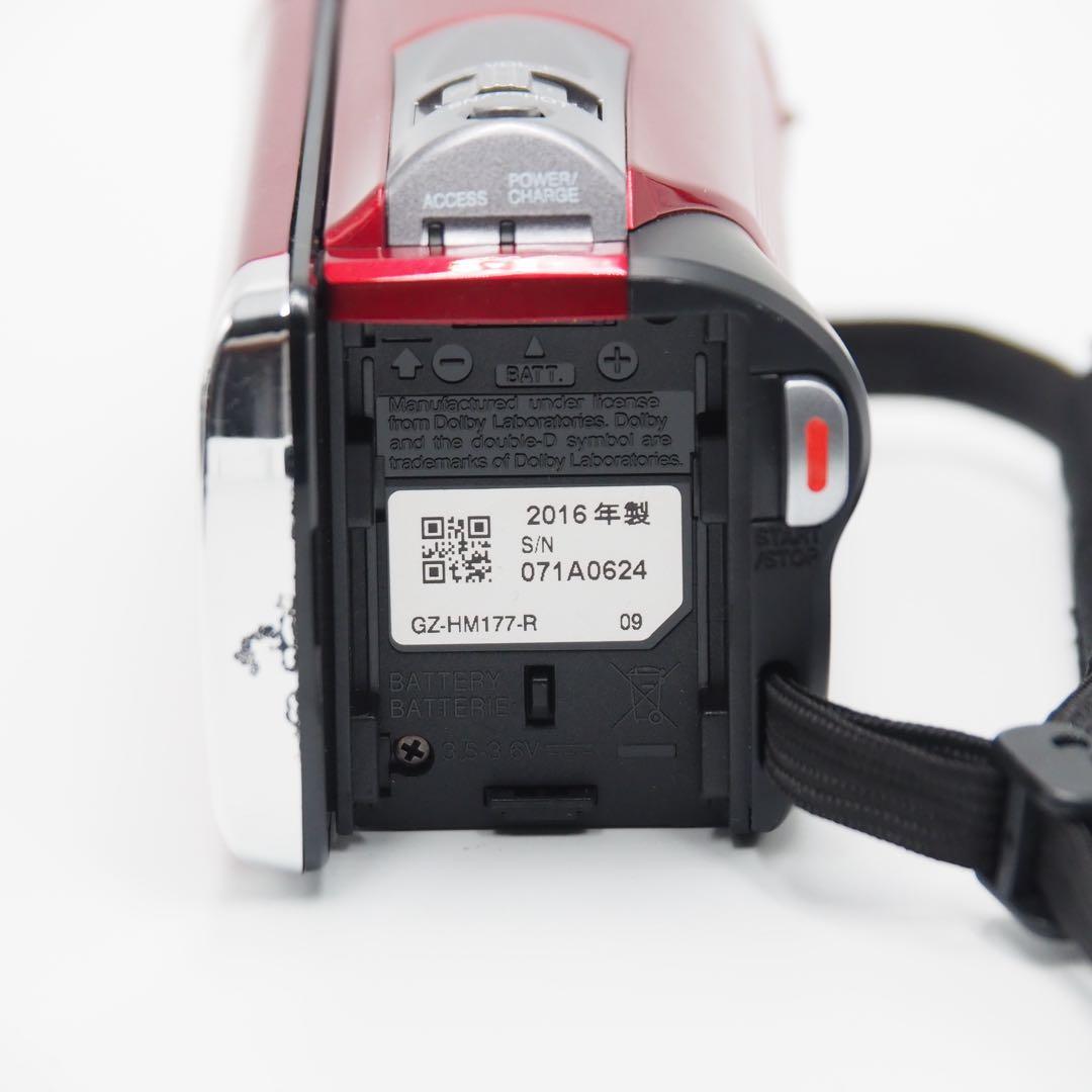 ビデオカメラ JVC Everio GZ-HM177 SDカード　バッテリ2個付