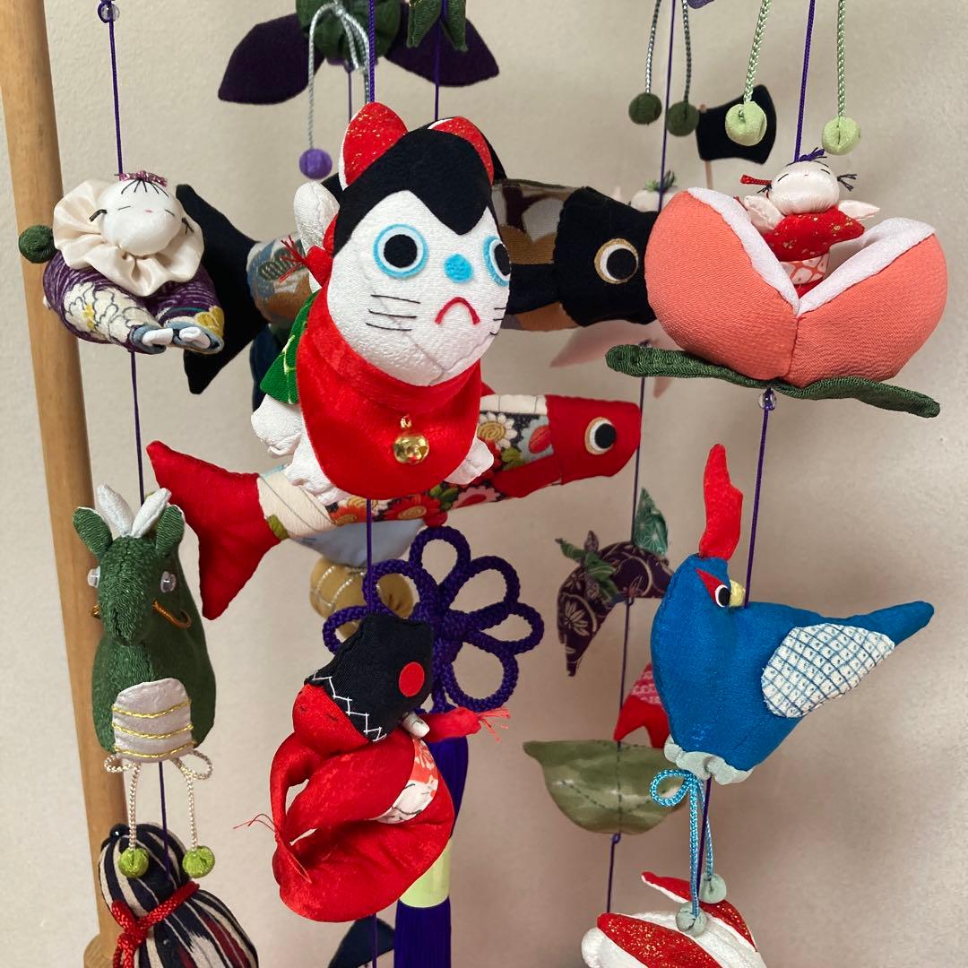 534 トリプル 吊るし雛　吊るし飾り　端午の節句