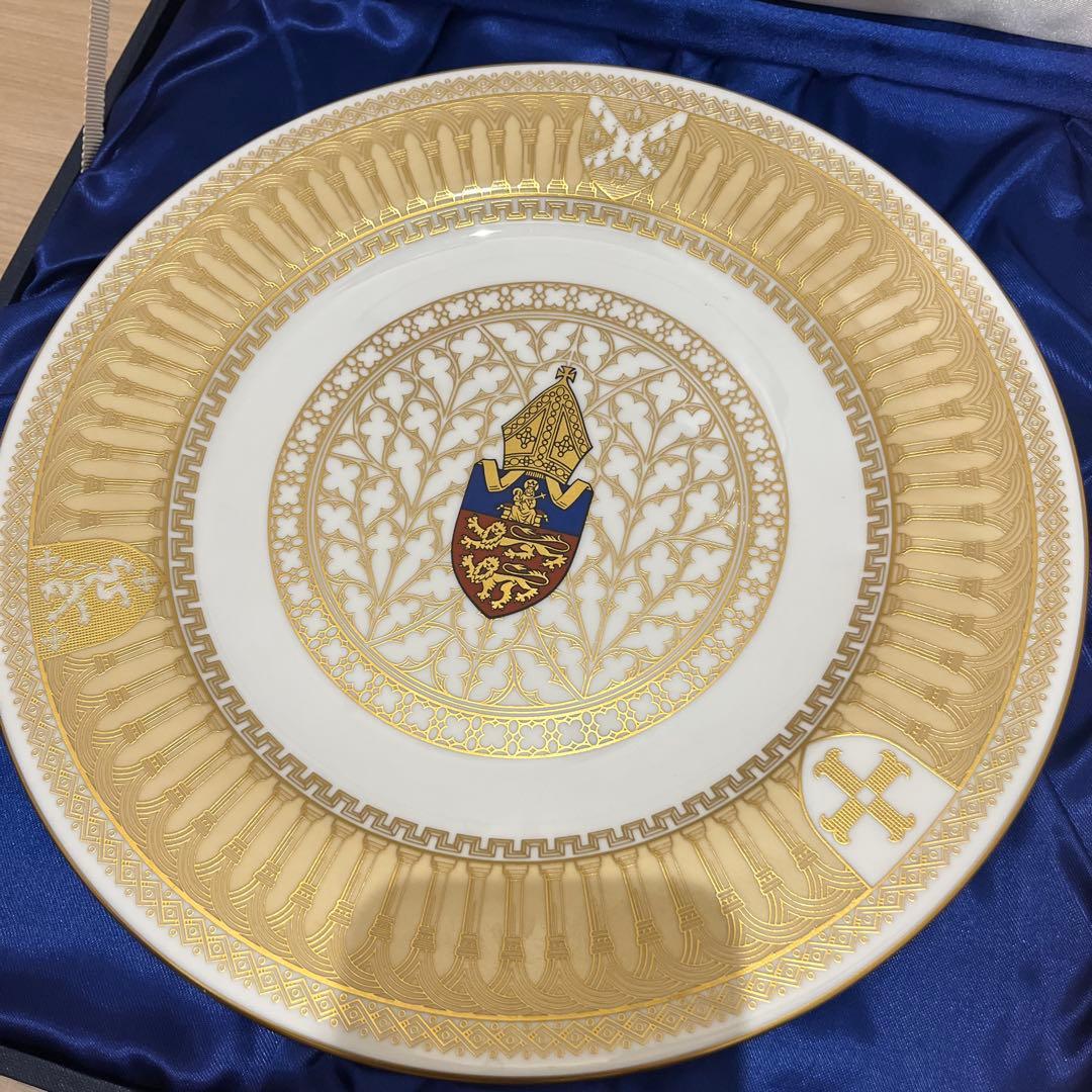 Spode リンカーン大聖堂プレート限定品アンティーク　ロイヤル　イギリス