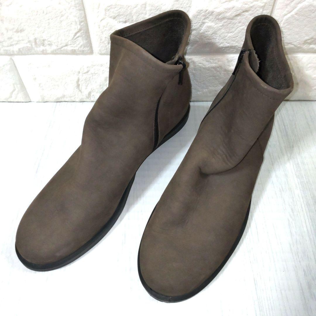 美品✨定番✨アルシュ arche/DENIKI/本革/ショートブーツ