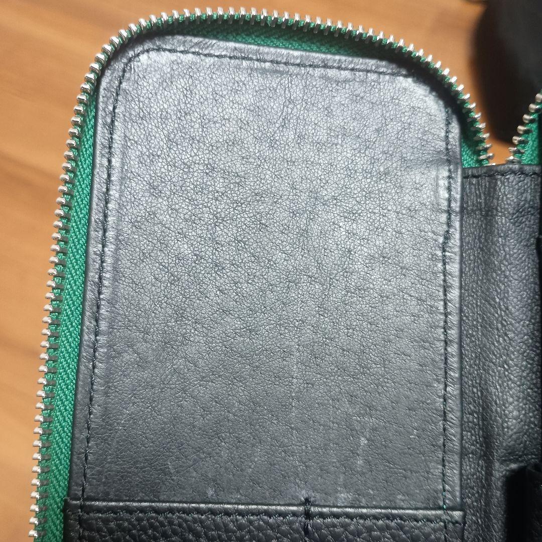 LUDDITE　ラウンドジップペンケース　エッセンシャル MAYA　ティール