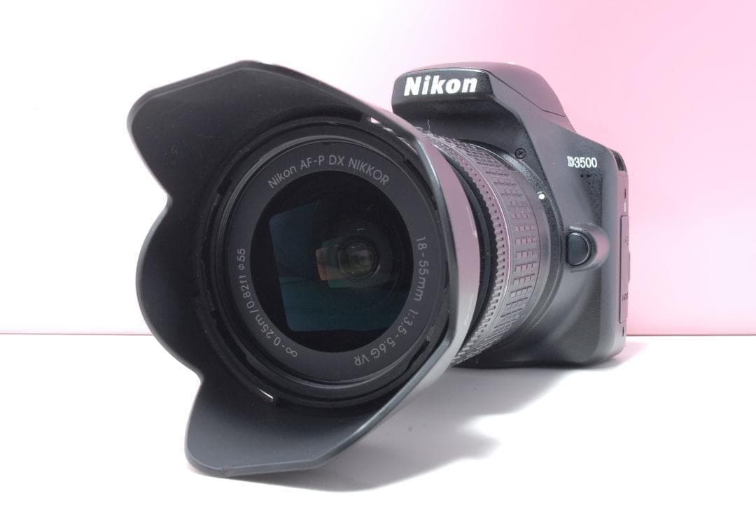 ✨美品✨Nikon D3500レンズキット✨高画質高性能モデル✨一眼レフデビュー