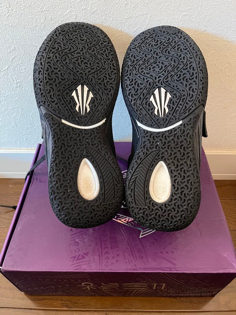 ANTA kai1 ブラック バスケットボールシューズ 多少値下げできます