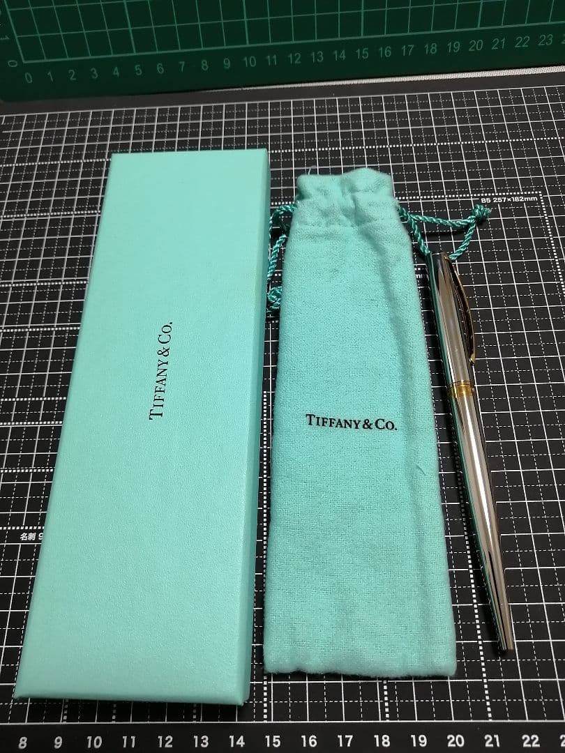 ライトニング　ティファニー　ティークリップ　回転式ボールペン　未使用品