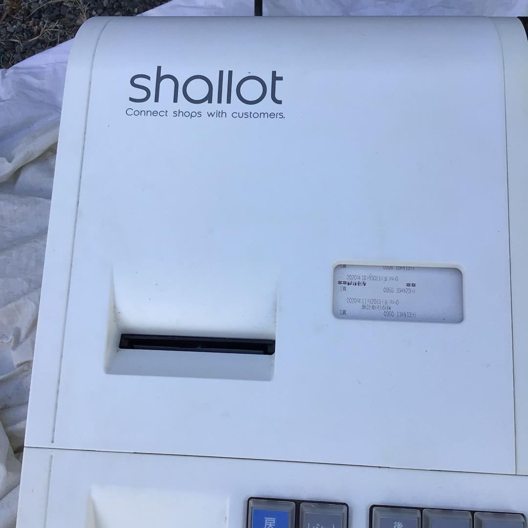 shallot レジスター ホワイト 現金引き出し付き