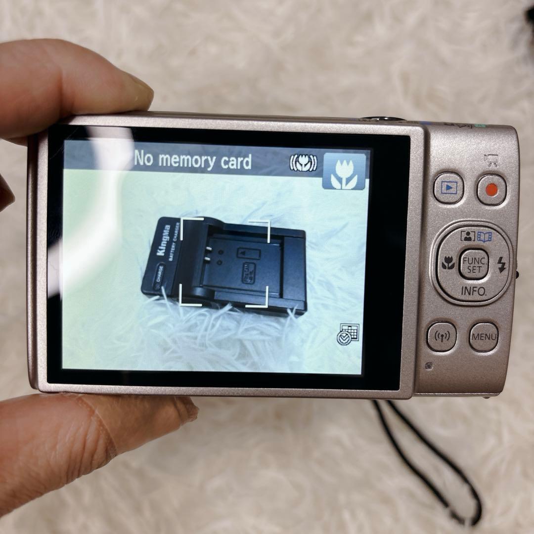 【極美品】Canon IXY 650 コンデジ　シルバー Wi-Fi対応