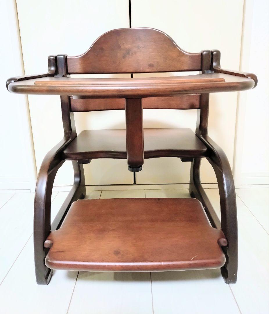 美品 大和屋 すくすくローチェア Ⅱ LB 組立不要