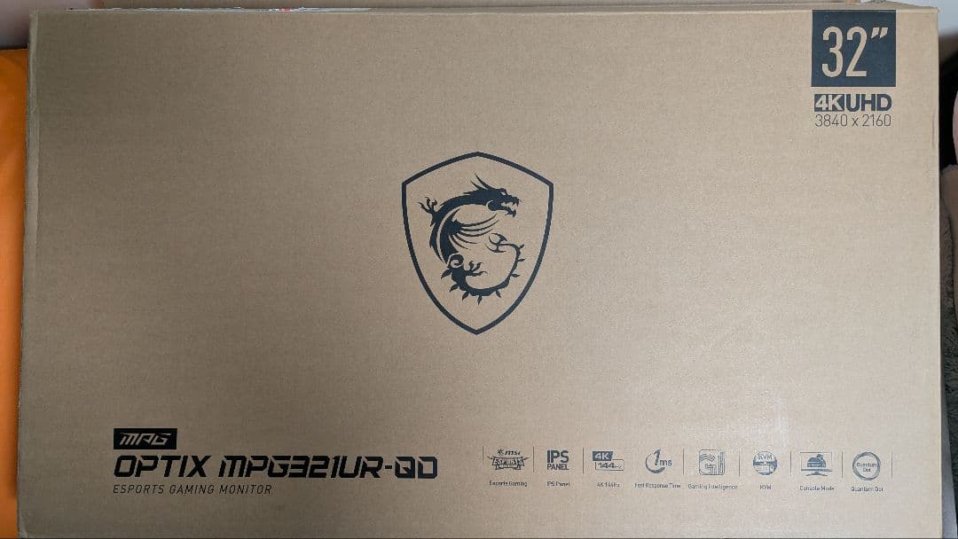 MSI OPTIX MAG321UR-QD 32インチ ゲーミングモニター