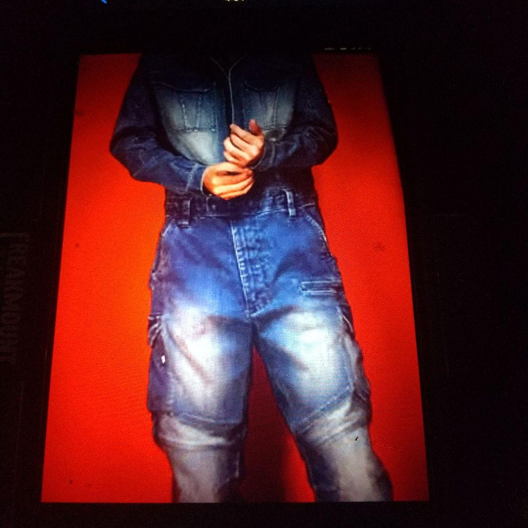 寅壱 ストレッチデニムつなぎ