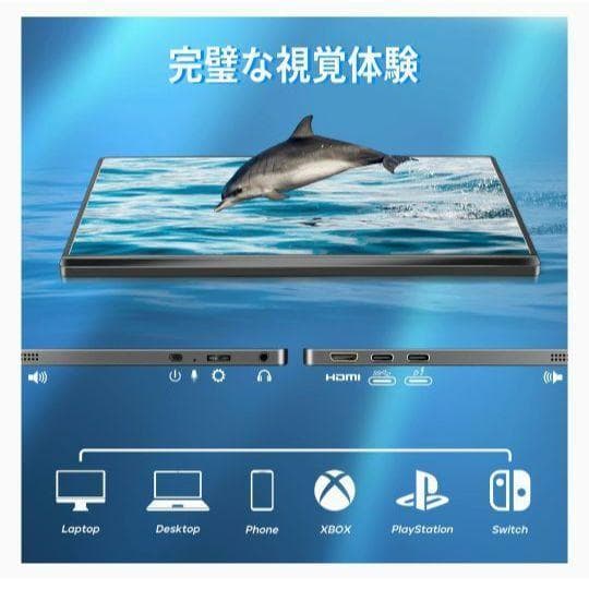 roadom 15.6 ポータブルディスプレイ モニター