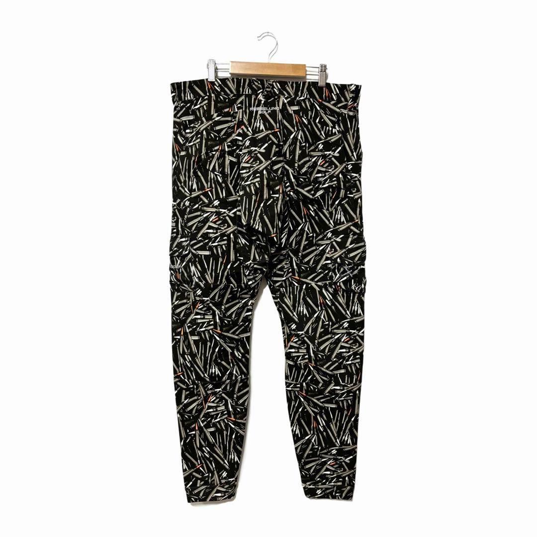 新品 ラッセルノ ゴルフ スキニー ロングパンツ バレット M 4