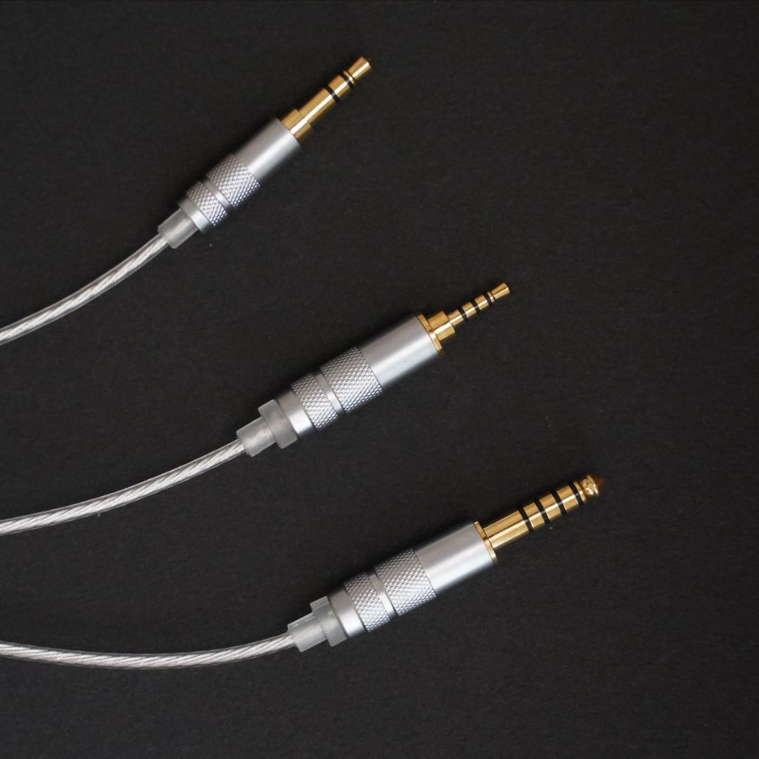 【限定品】ついに7N超冷凍製単結晶銅銀メッキ最高スペックIE500/3.5mm