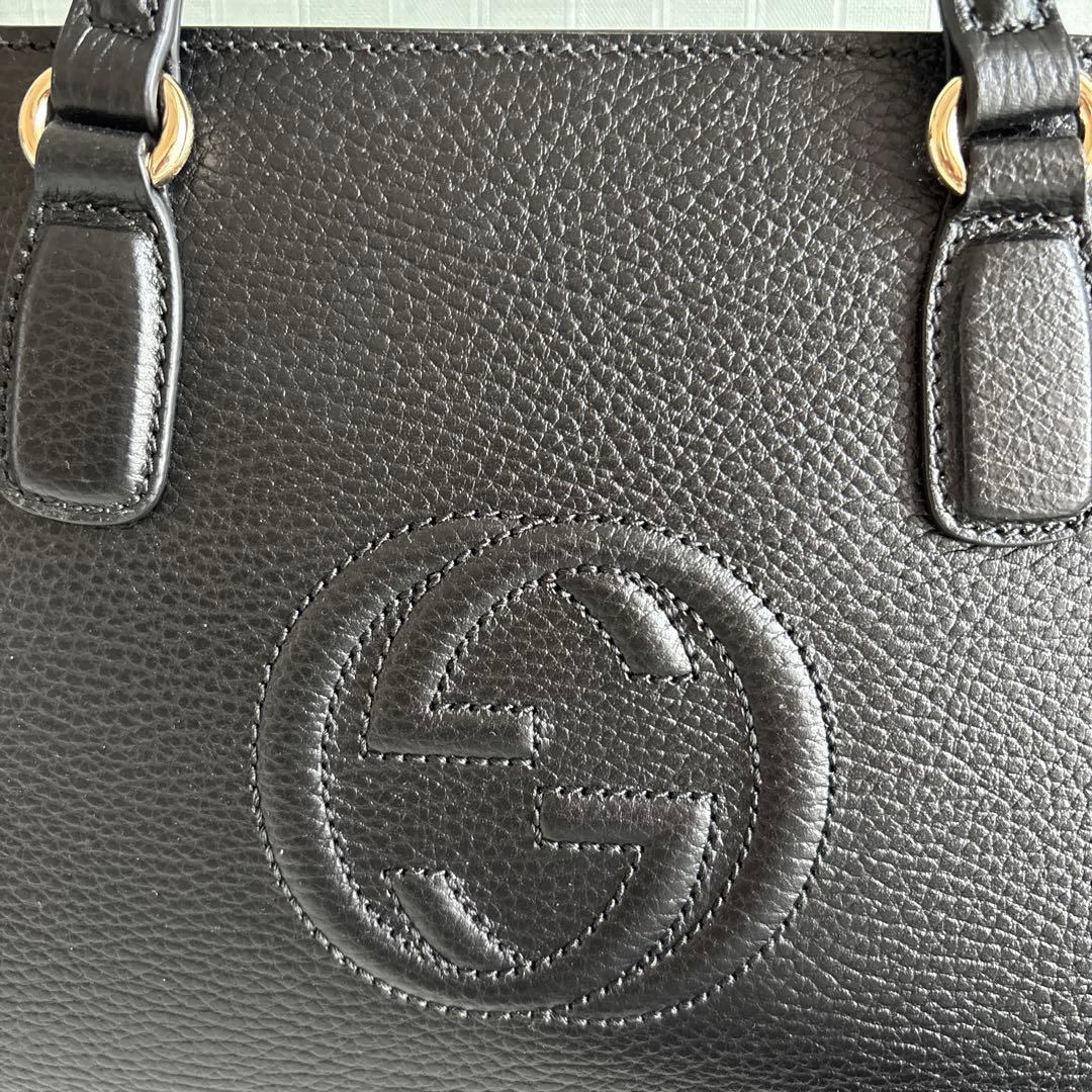 新品同様超美品⭐️グッチ ソーホー2wayハンドバッグ GUCCI