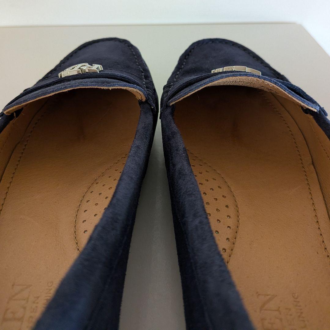 未使用級　ローレンラルフローレン　ドライビングシューズ　ローファー　スエード