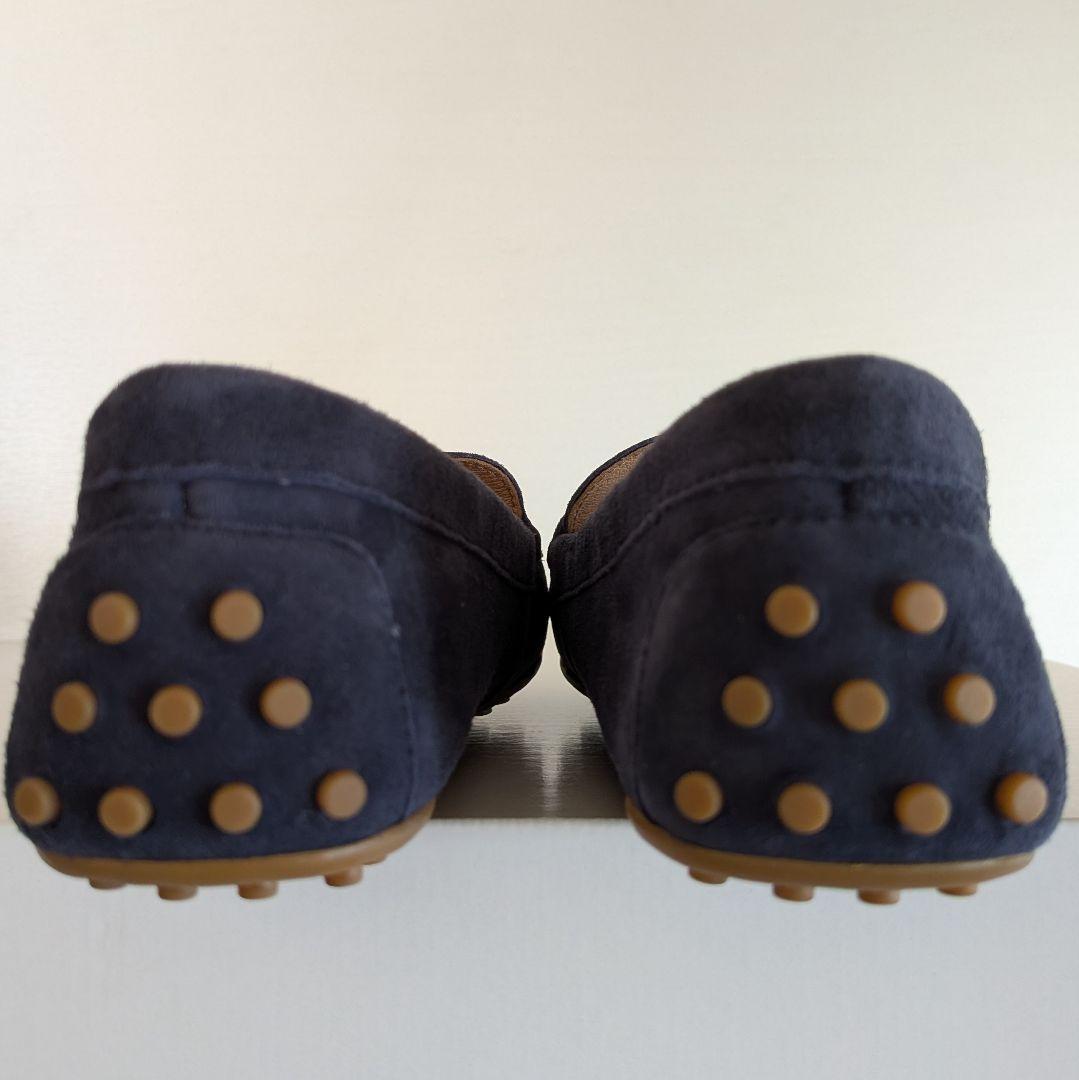 未使用級　ローレンラルフローレン　ドライビングシューズ　ローファー　スエード