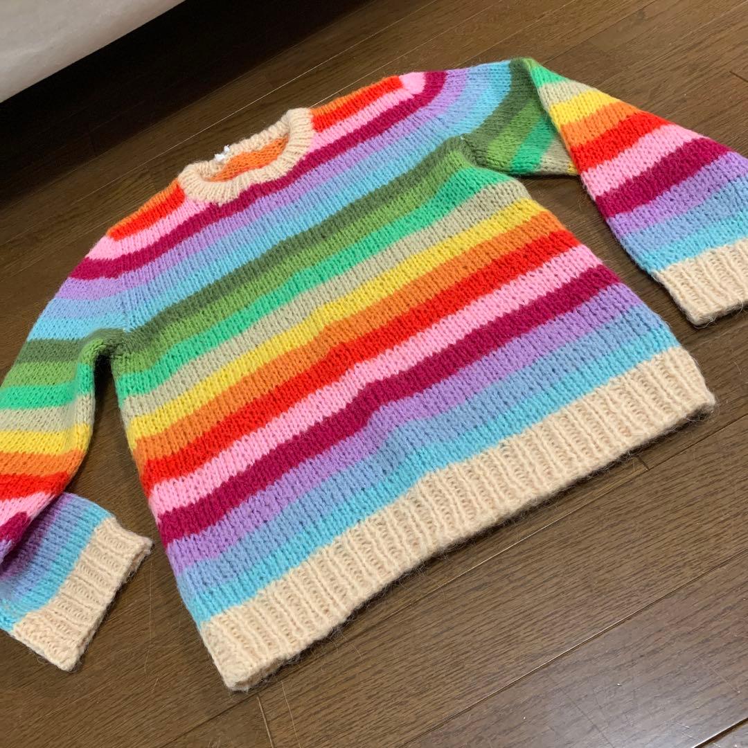 昭和レトロポップ　アンティーク衣装ケース・手編みセーター　4点セット