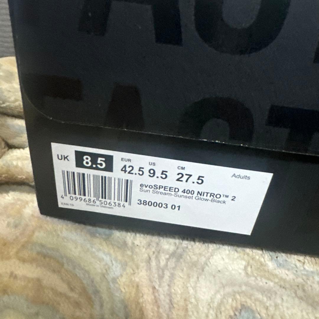 年始限定価格❗️プーマevoSPEED 400 NITOR 2 スパイク27.5