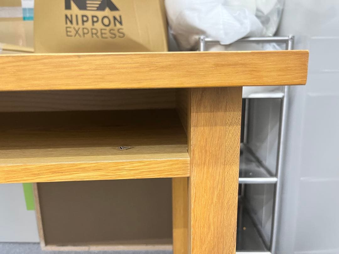 無印良品 オーク材デスク