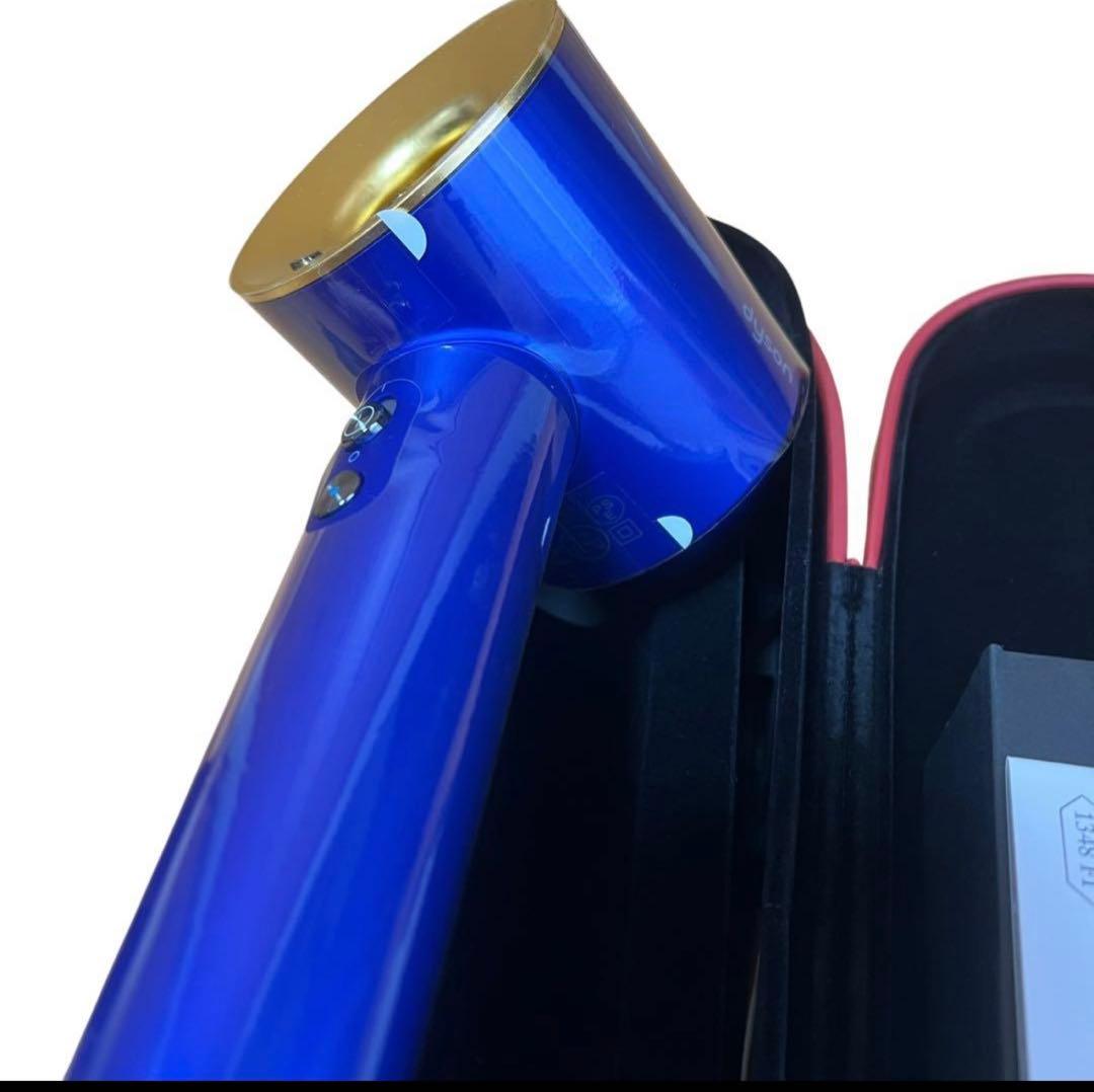 レアカラー　dyson ヘアドライヤー ブルー/ゴールド　hd01