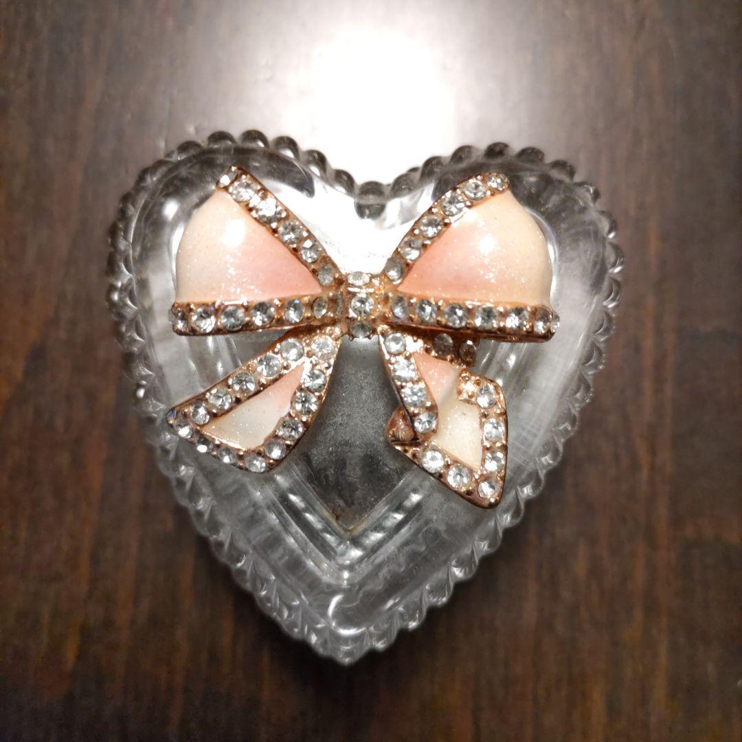 アクセサリーケース ハート型