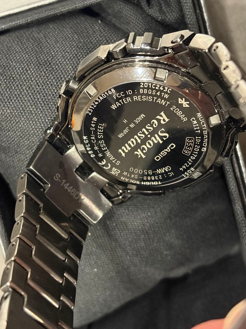 【希少】 G-SHOCK GMW-B5000BPC-1JF フルメタル腕時計