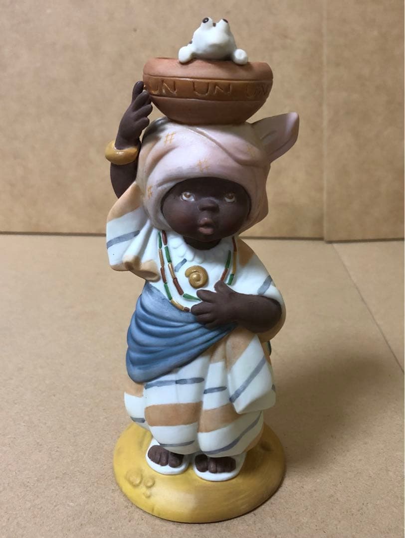 フランクリンミント 国連のこどもたち 陶器 1979年度 6体セット