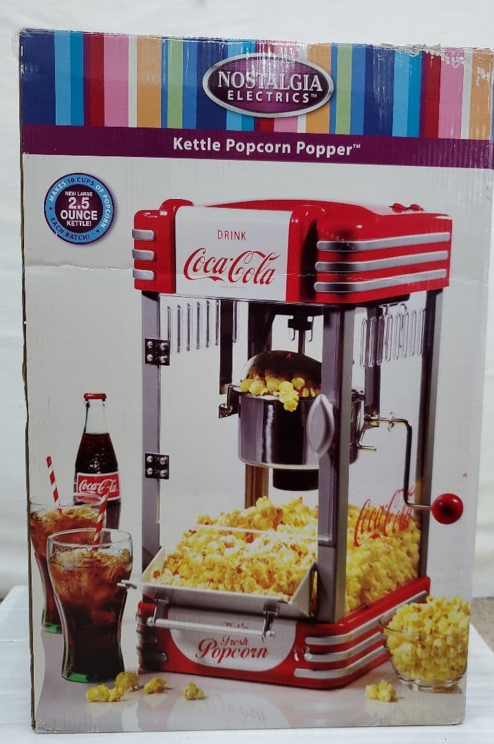 コカコーラ ポップコーンメーカー ノスタルジア