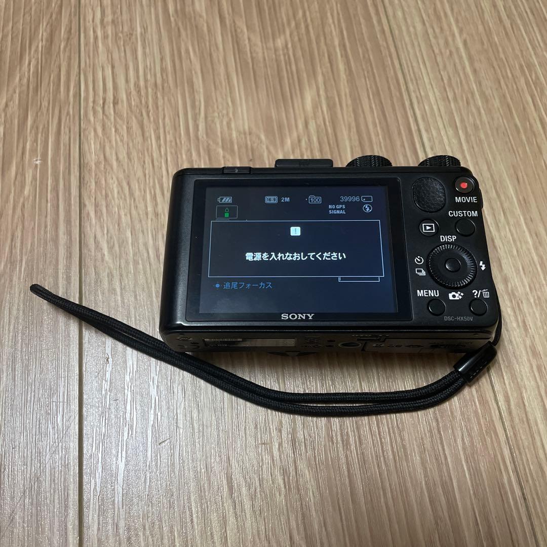 Sony デジタルカメラ DSC-HX50V 撮影できません