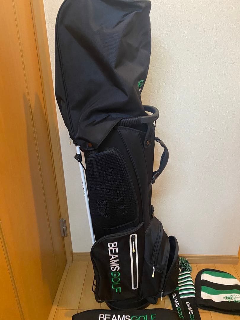 BEAMS GOLF スタンドキャディバッグ ブラック
