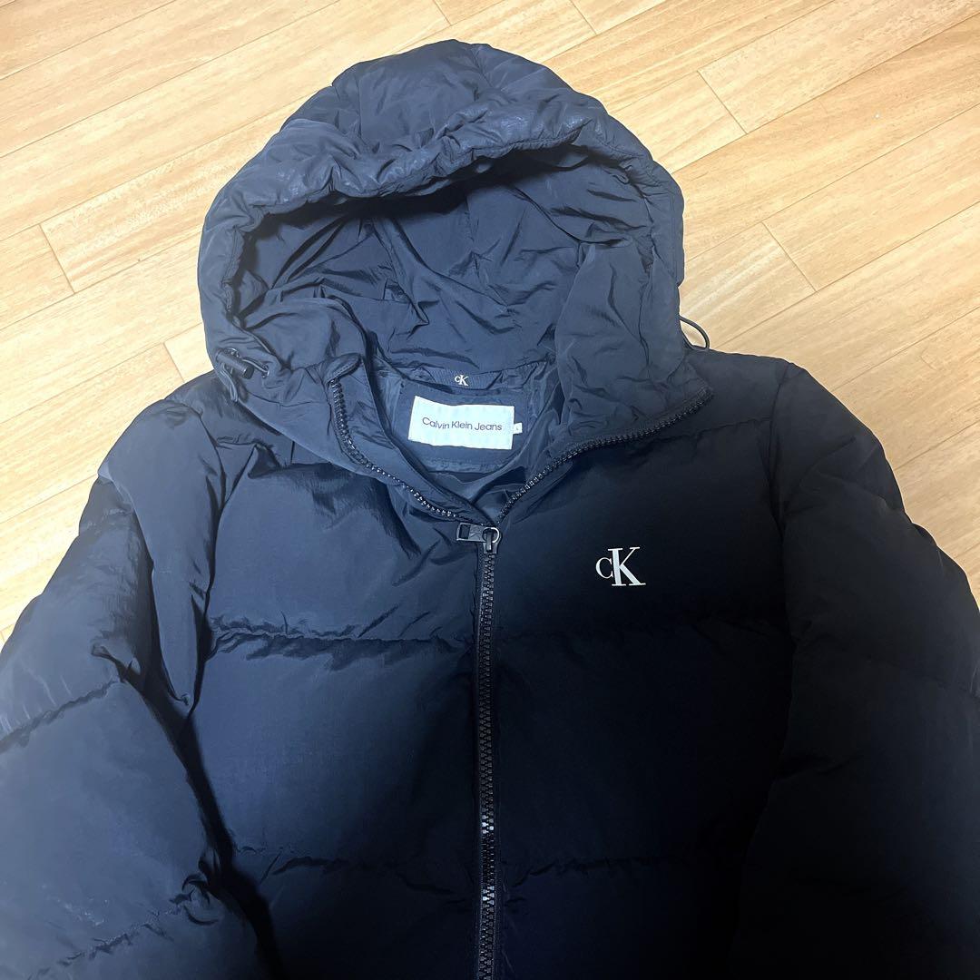 【美品】 Klehn jeansカルバンクライン★ダウン★Lサイズ