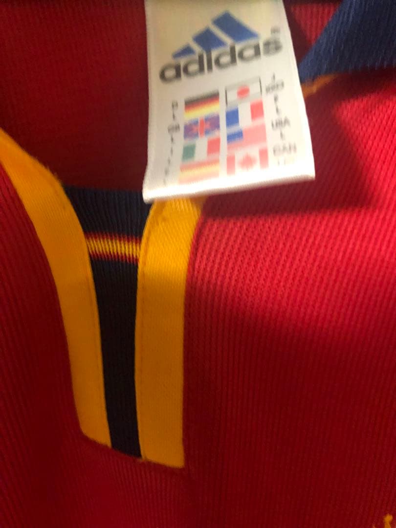 スペイン代表　2000 ラウール　ユニフォーム