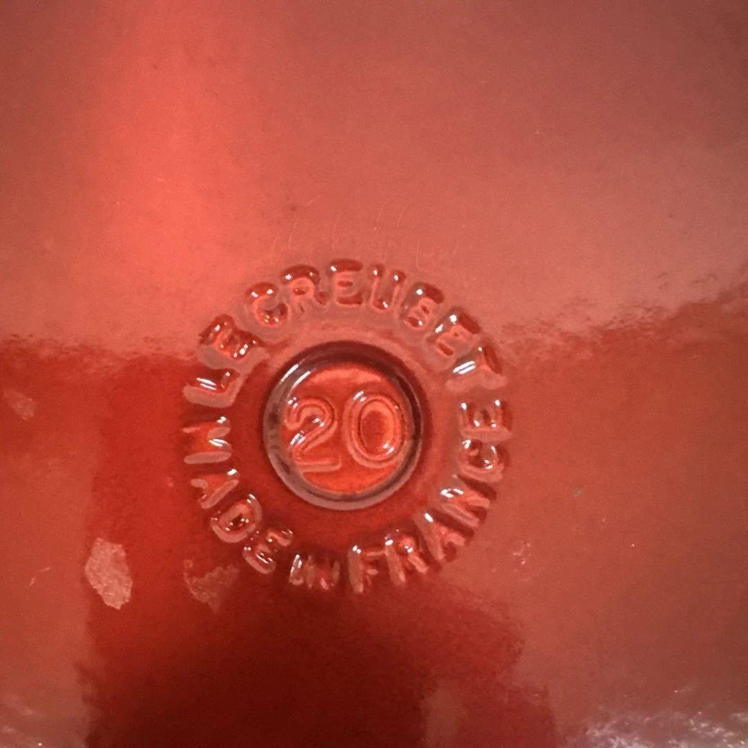 ル・クルーゼ ココットロンド 鍋 20cm レッド