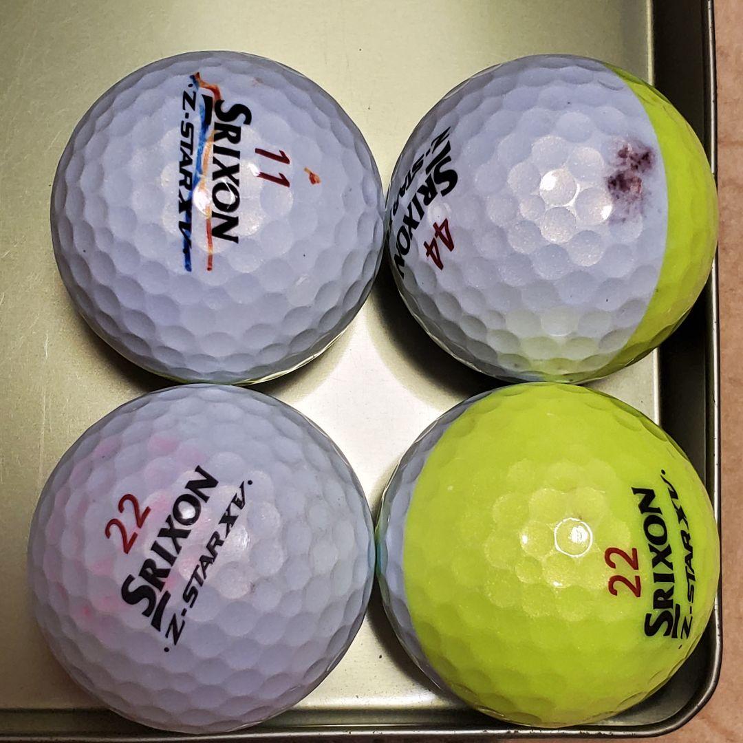 スリクソンロストボールディバイドツートンカラー他年式種類混合52個