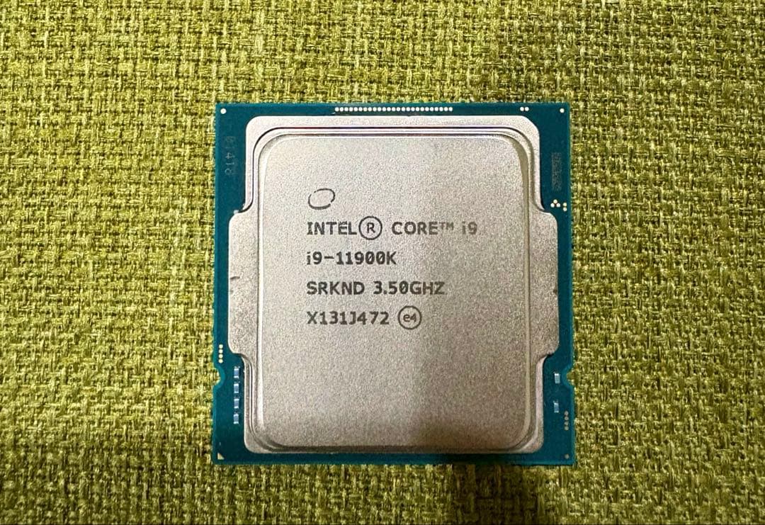 CPU Intel Core i9-11900K CPU 3.50GHz