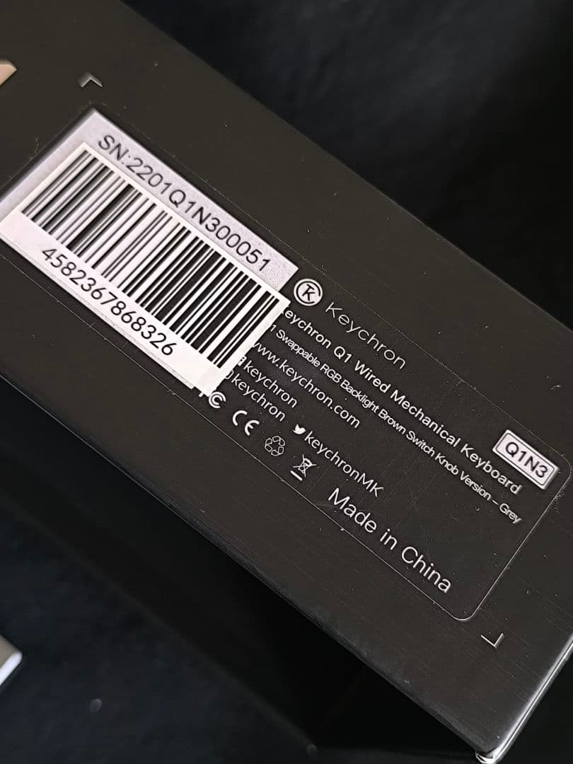 keychron Q1 JIS配列★Gateron Phantomスイッチ