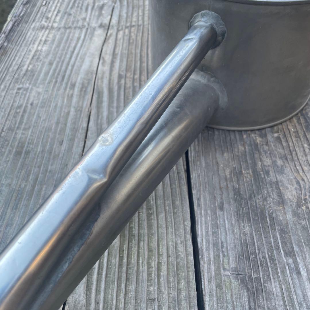 根岸産業「ステンレス製 竿長如雨露 (じょうろ)4号」【ジャンク品】