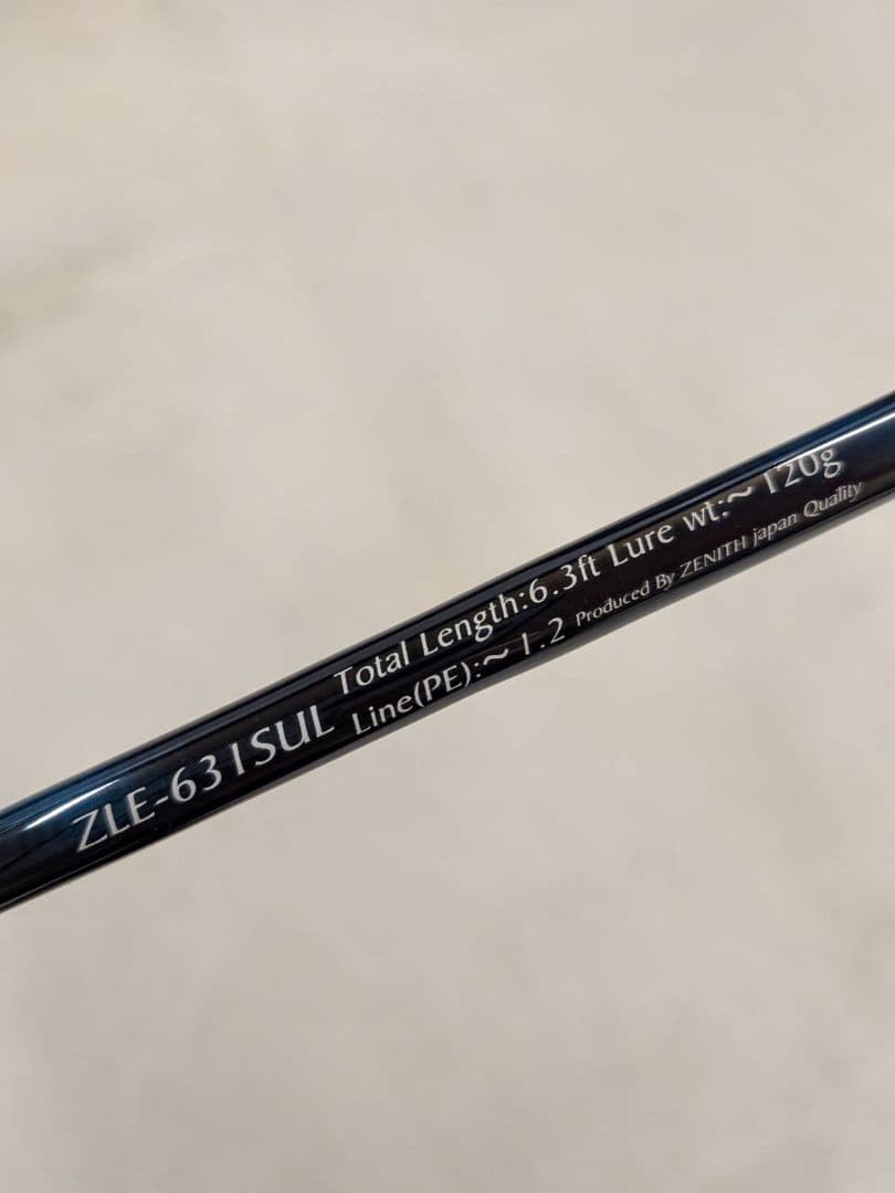 ゼニス　ロッド　ゼロシキ　エボルブ ZLE−631 SUL　スピニング