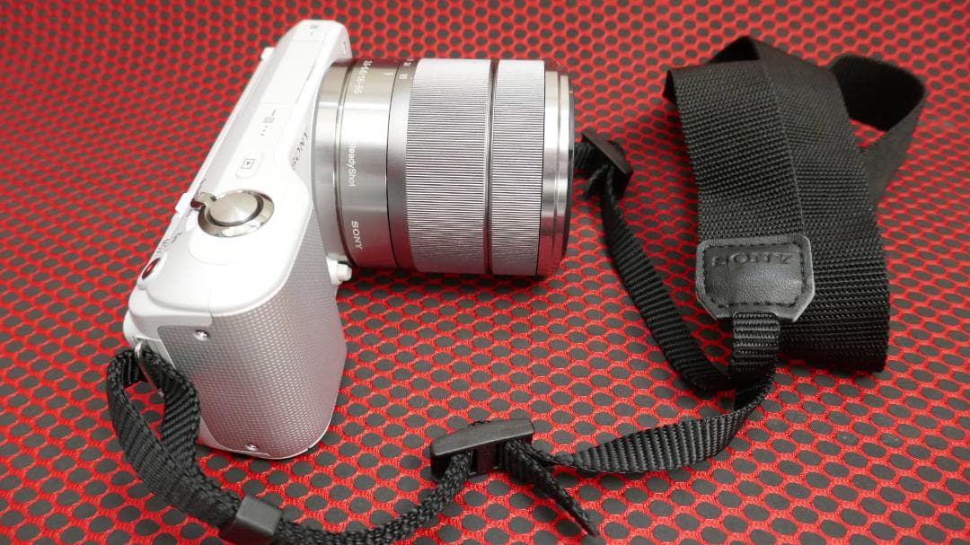 SONY NEX-３ ホワイト ダブルレンズセット