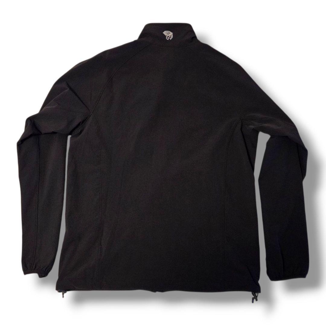 【美品】マウンテンハードウェア ソフトシェル メンズＭ ブラック