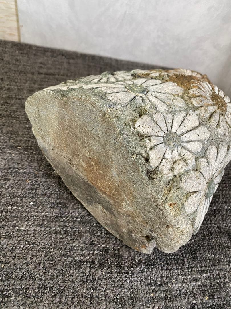 花模様の水石　鑑賞石　菊花石 自然石　盆石　水石　観賞石　置物