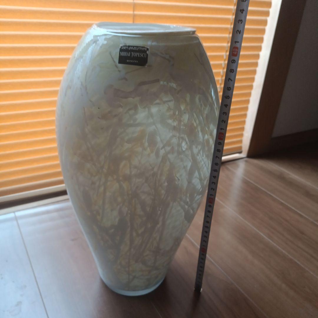 Mihai Topescu アートガラス花瓶